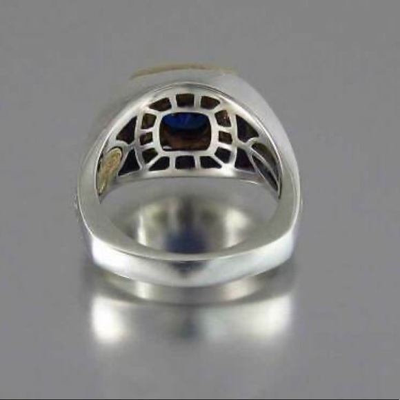 NEW 925 Two tone Ring - Picture 7 of 9